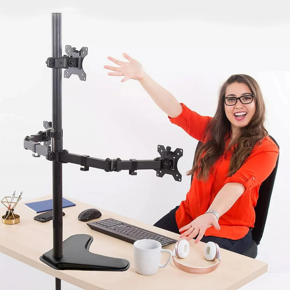 Giá Treo 3 Màn Hình Máy Tính Để Bàn M043 (17" - 27")