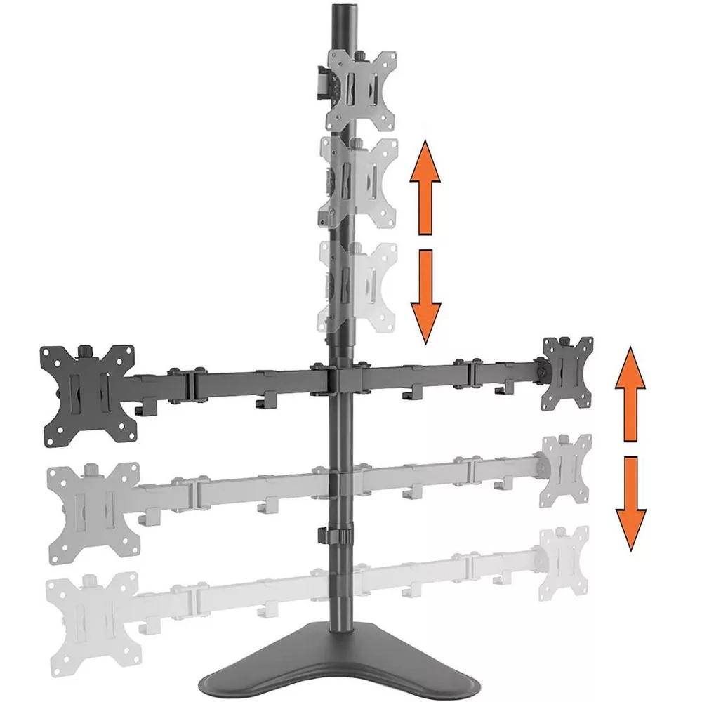 Giá Treo 3 Màn Hình Máy Tính Để Bàn M043 (17" - 27")