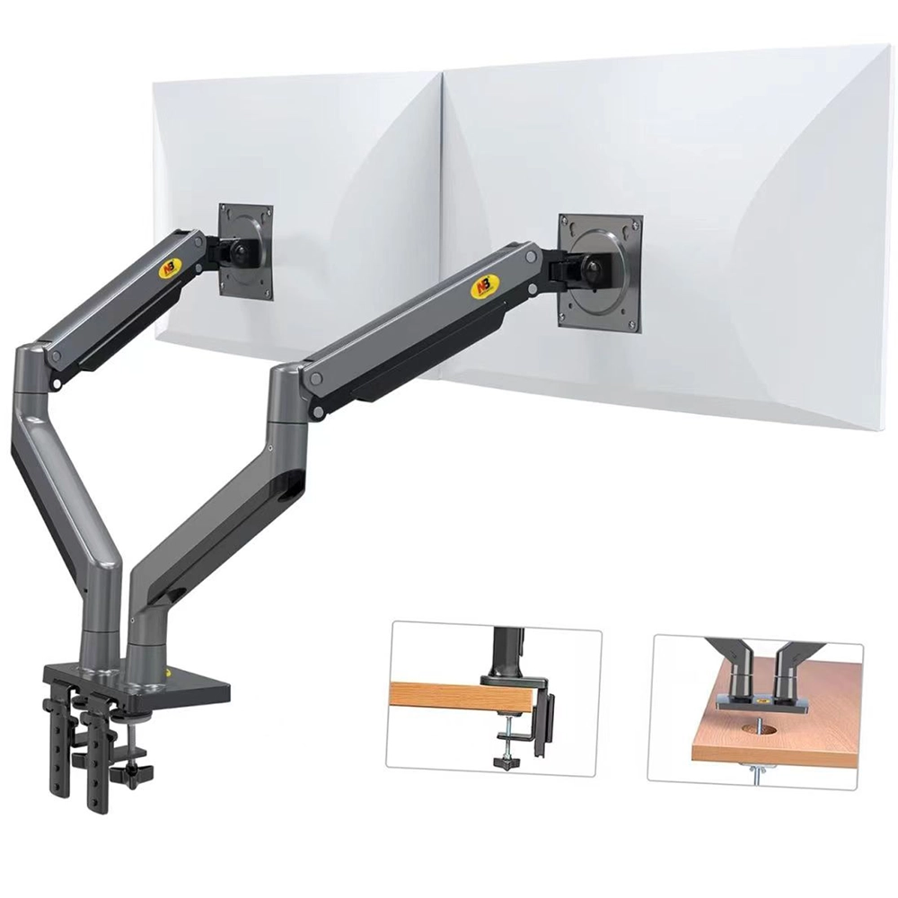 Giá Treo Màn Hình Máy Tính NB-G35 (22"- 32") Treo 2 Màn Hình Cùng Lúc