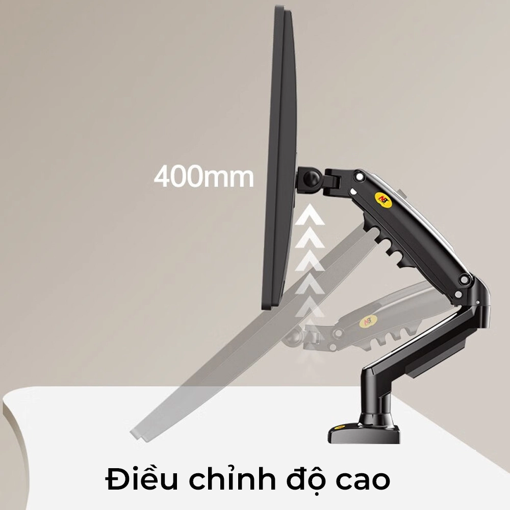 Giá Treo Màn Hình Máy Tính NB-F80 (17"- 30") Xoay Đa Hướng 360 Độ