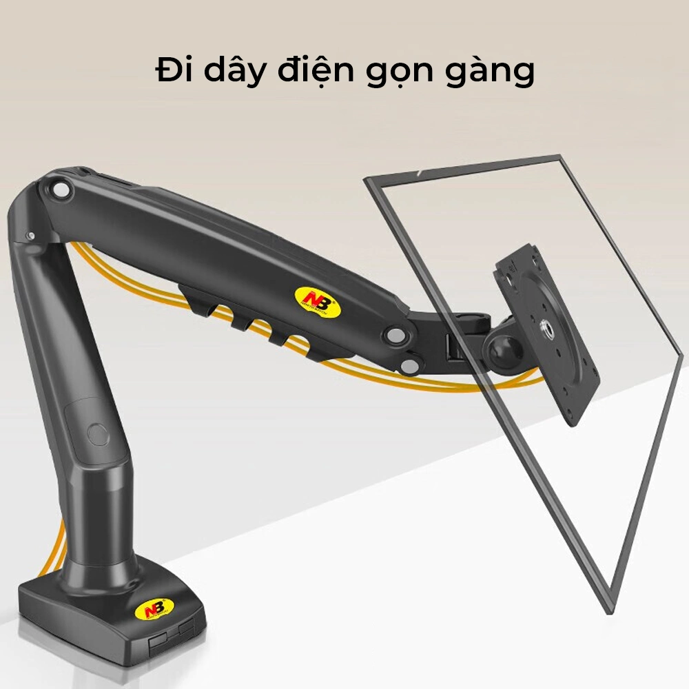 Giá Treo Màn Hình Máy Tính NB-F80 (17"- 30") Xoay Đa Hướng 360 Độ