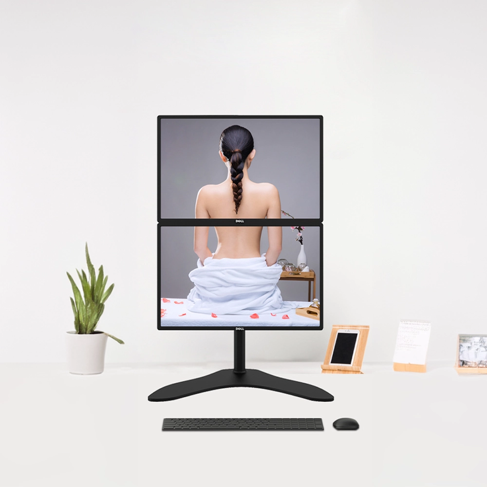 Giá Treo Cột Dọc 2 Màn Hình Máy Tính S2V (15"- 24")