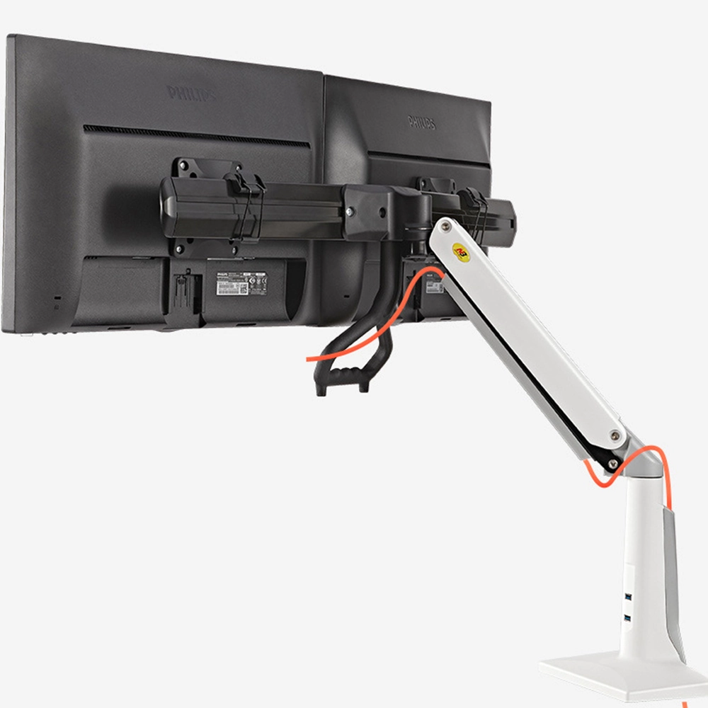 Giá Treo 2 Màn Hình Máy Tính Kẹp Bàn NB-F27 (22" - 27") Chính Hãng