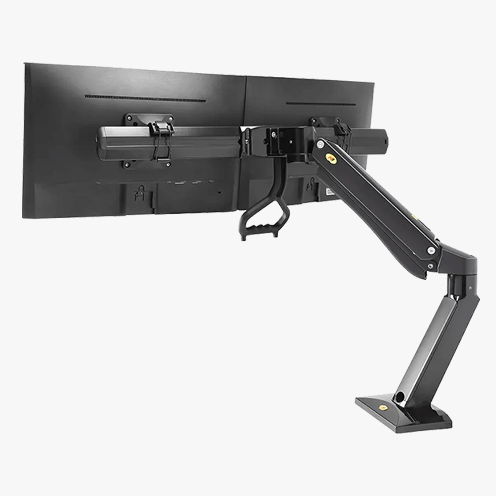 Giá Treo 2 Màn Hình Máy Tính Kẹp Bàn NB-F27 (22" - 27") Chính Hãng