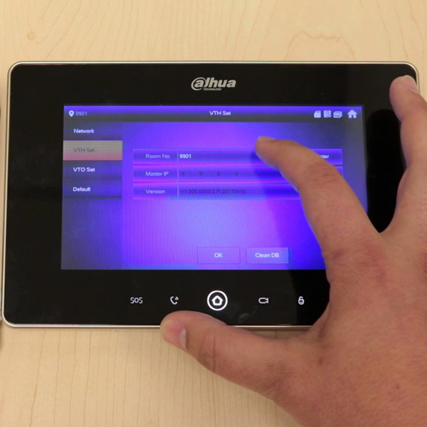 Bộ Chuông Cửa Có Hình Dahua VTO2211G-WP/VTH5221D-S2