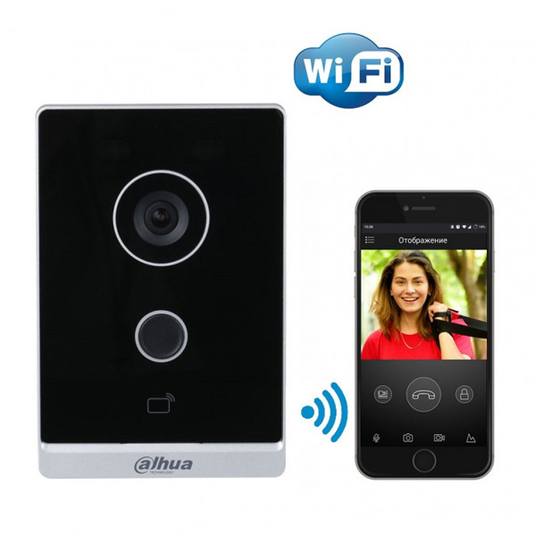 Nút Bấm Chuông Cửa Dahua DHI-VTO2211G-WP - Kết Nối Wifi