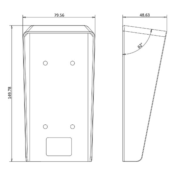 Vỏ Nhựa Bảo Vệ Nút Ấn Hikvision DS-KABV6113-RS