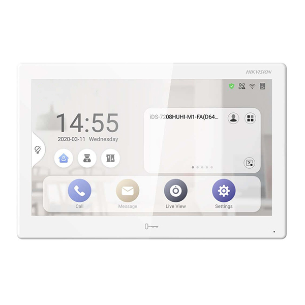 Màn Hình Chuông Cửa Hikvision DS-KH9510-WTE1(B) - Kết Nối Wifi