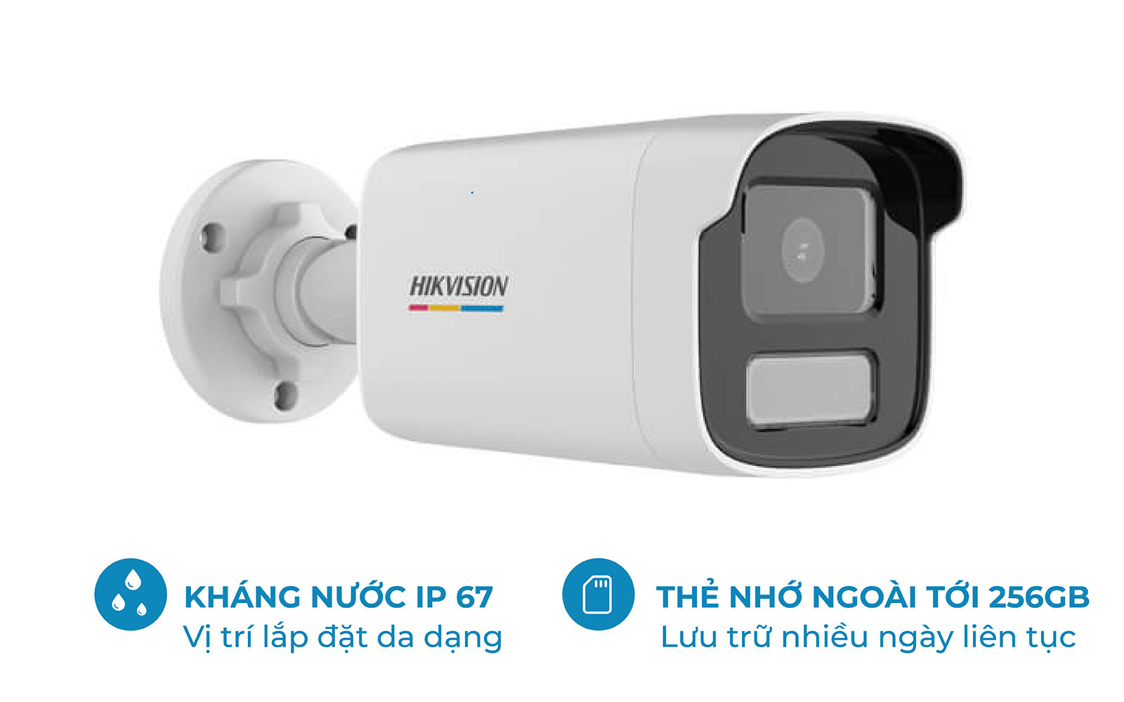 Camera Hikvision IP DS-2CD1T27G0-LUF 1080p