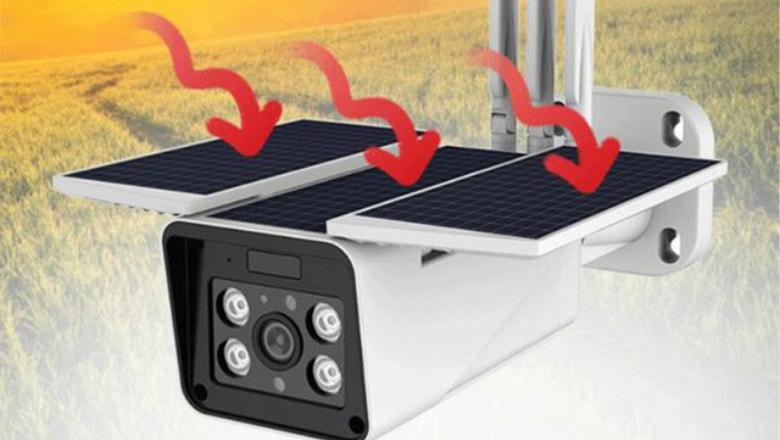 camera năng lượng mặt trời sử dụng cho những khu vực đặc thù không có điện