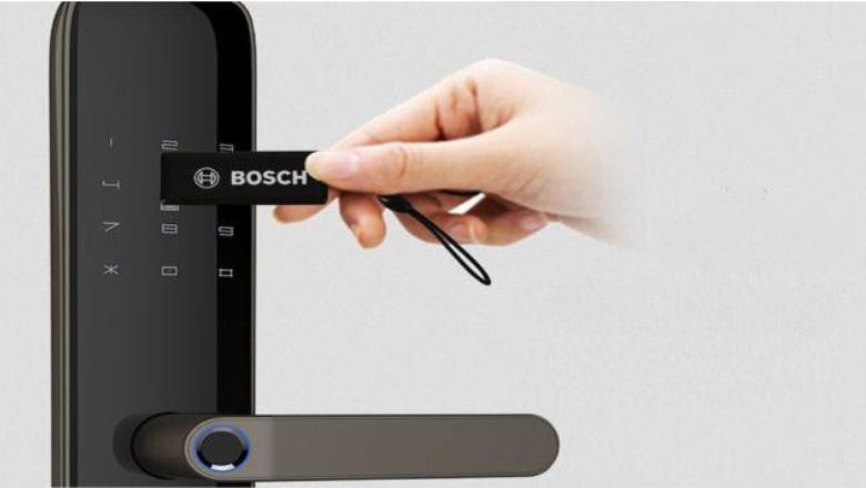 Khoá thông minh Bosch mở cửa bằng nhiều phương pháp cùng lúc