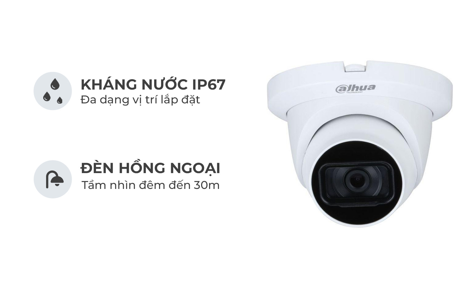 Camera Analog Dahua DH-HAC-HDW1200TLMQP-S5 1080p