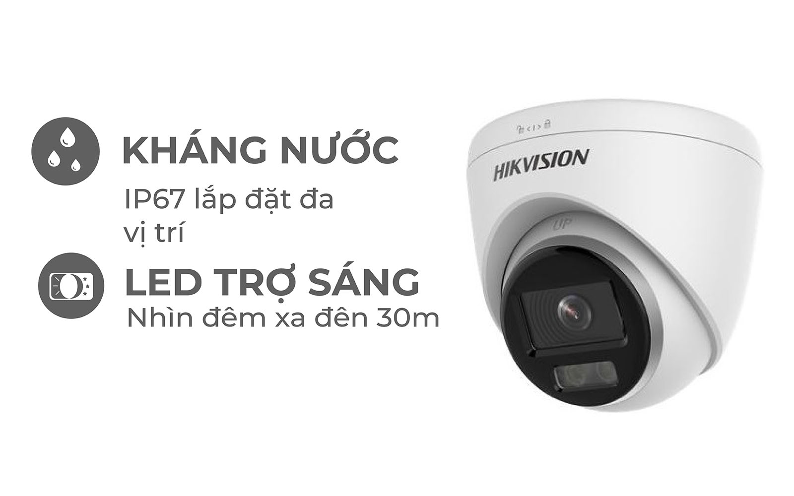 Camera IP Hikvision DS-2CD1327G0-L