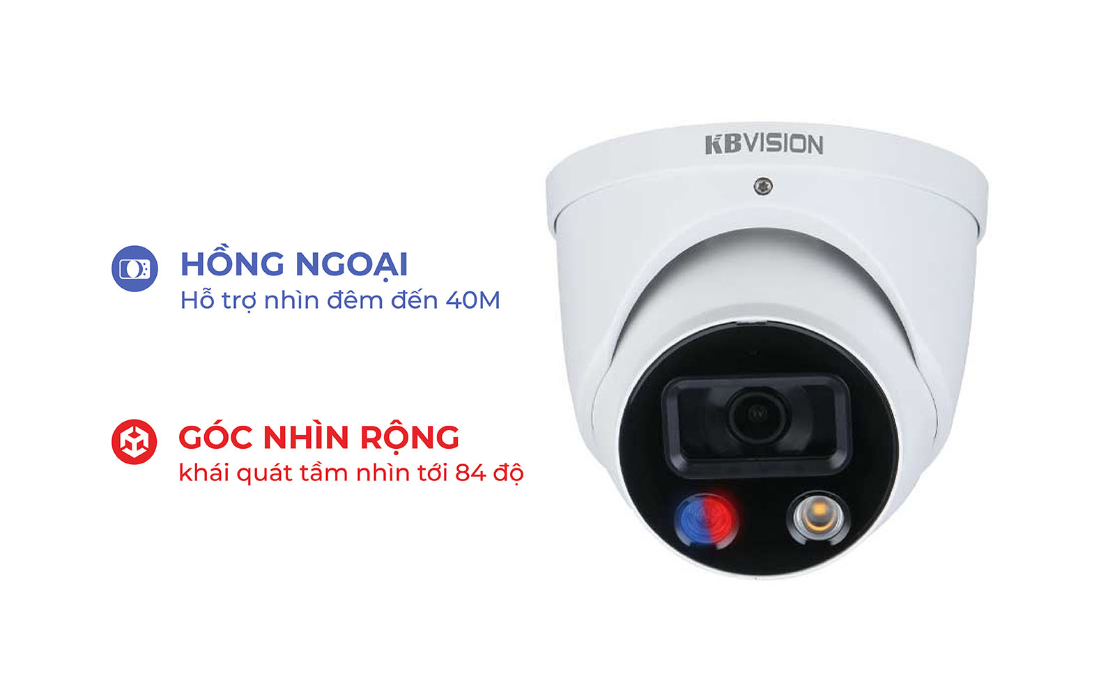 Camera IP Kbvision KX-CAiF8004N-TiF-A 8.0MP