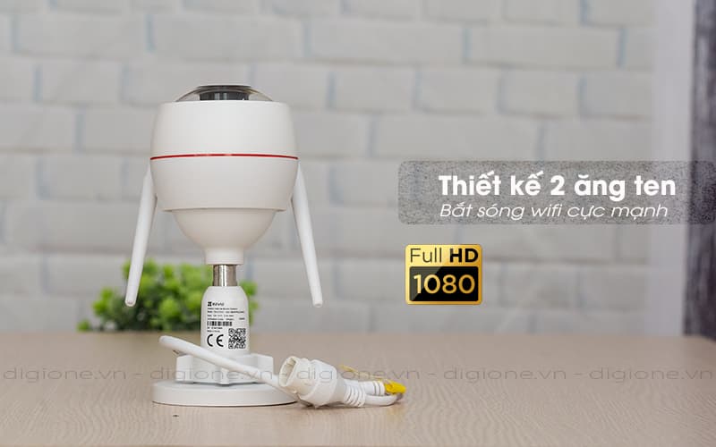 Thiết kế 2 râu bắt sóng mạnh