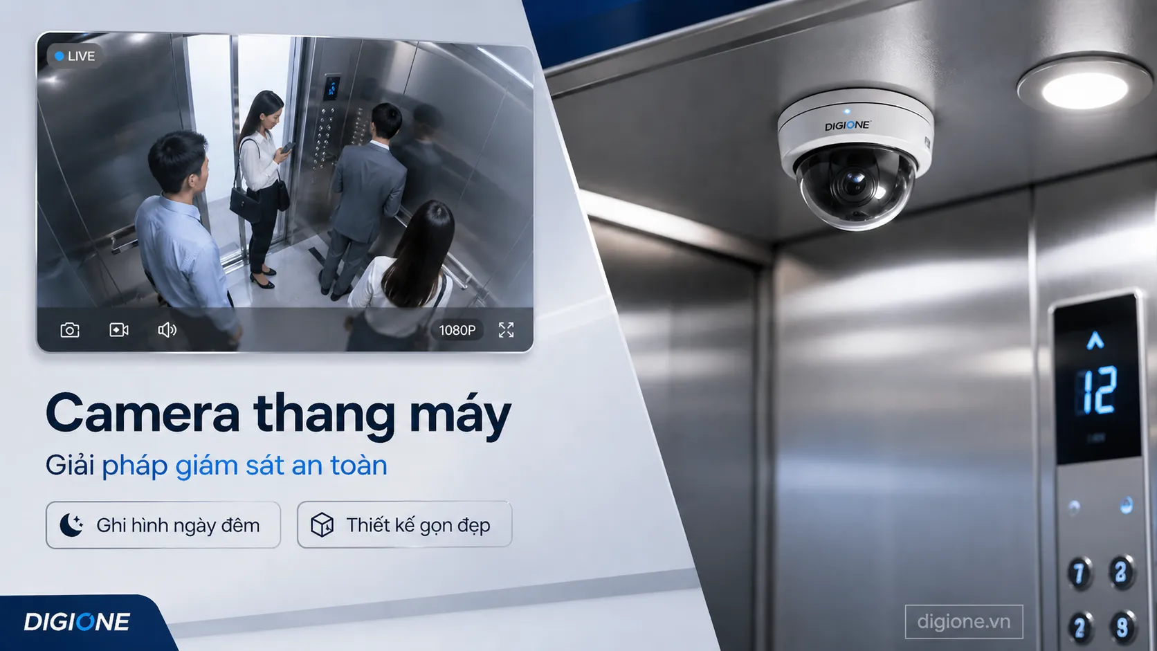 thi c&ocirc;ng lắp đặt camera thang m&aacute;y chuy&ecirc;n nghiệp cho dự &aacute;n chung cư văn ph&ograve;ng