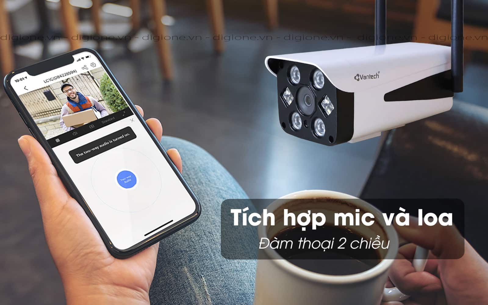 v2033, đàm thoại 2 chiều
