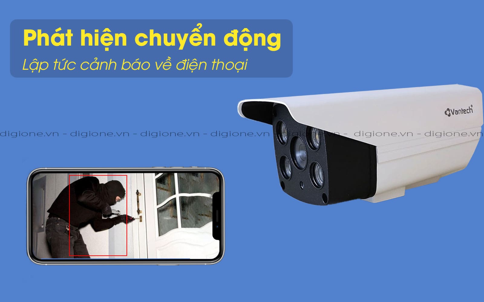 vantech-v2030 Cảnh báo