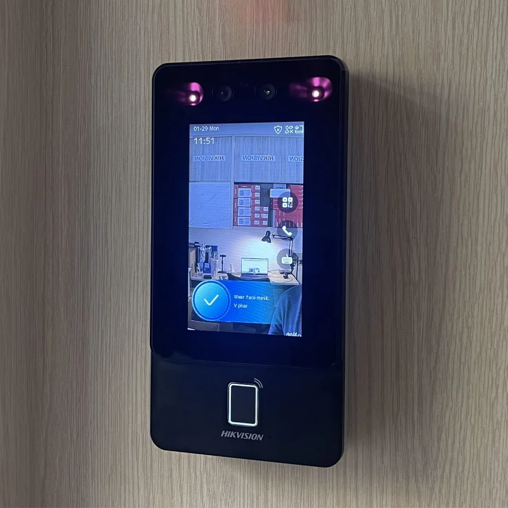 Máy Chấm Công Hikvision DS-K1T342MFWX