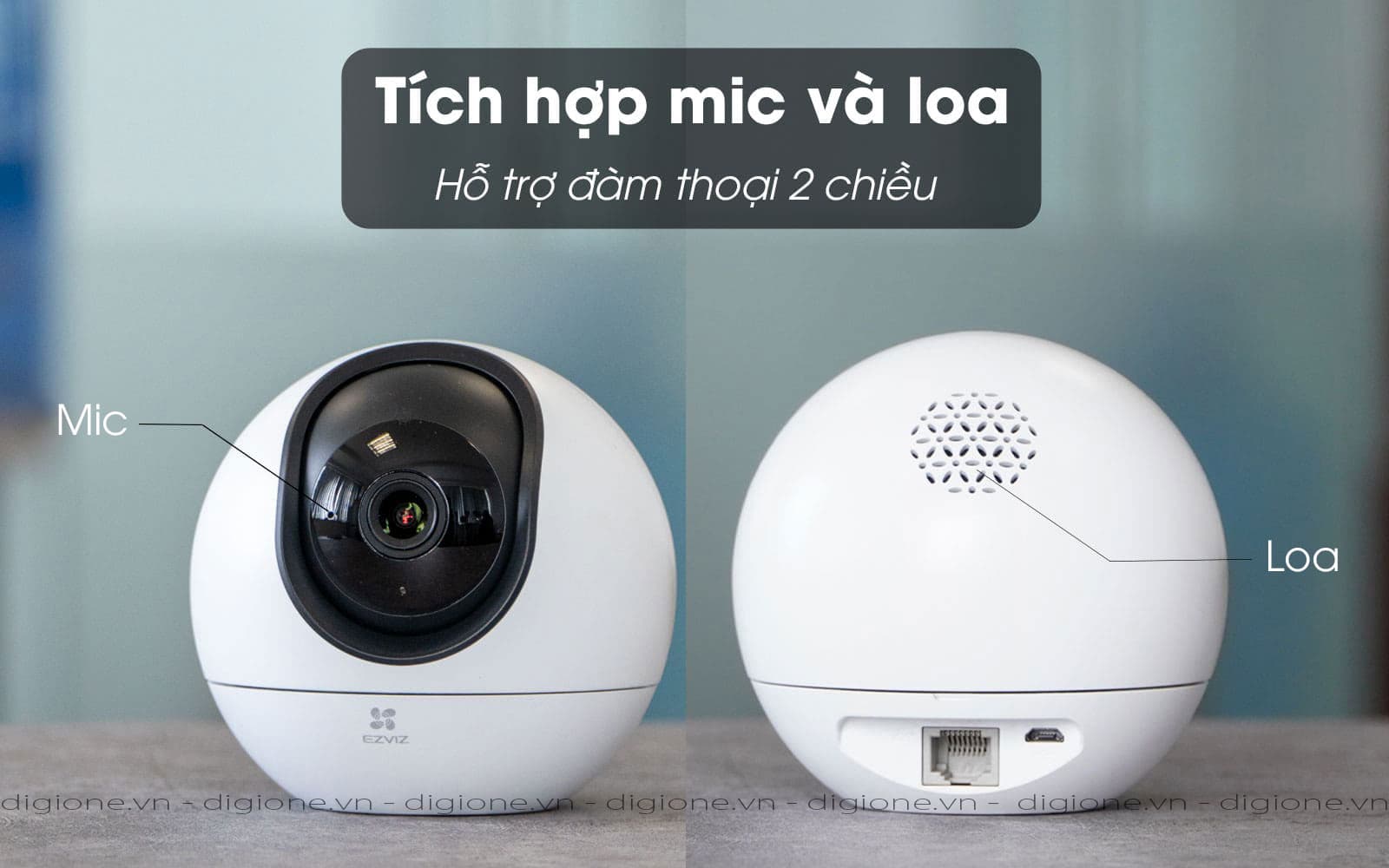 ezviz-c6 đàm thoại