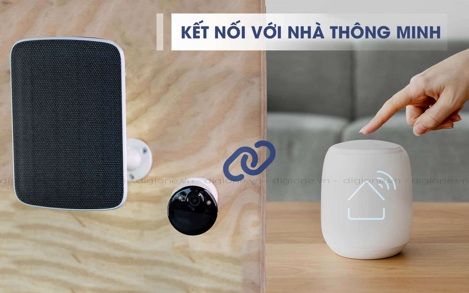 Camera Ezviz CS-CB3 Dùng Pin Năng Lượng Mặt Trời Kết nối nhà thông minh