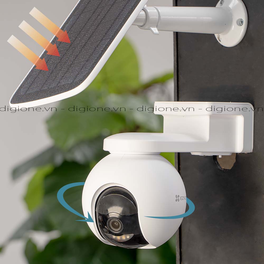 Camera Ezviz CB8 Dùng Pin Năng Lượng Mặt Trời