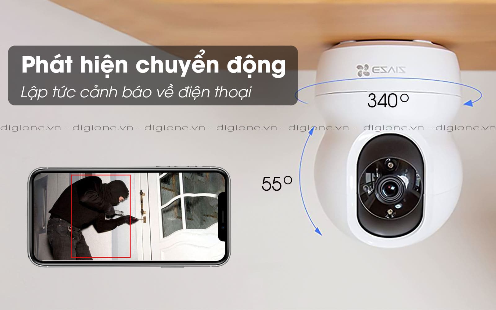 ezviz-cp1 Cảnh báo
