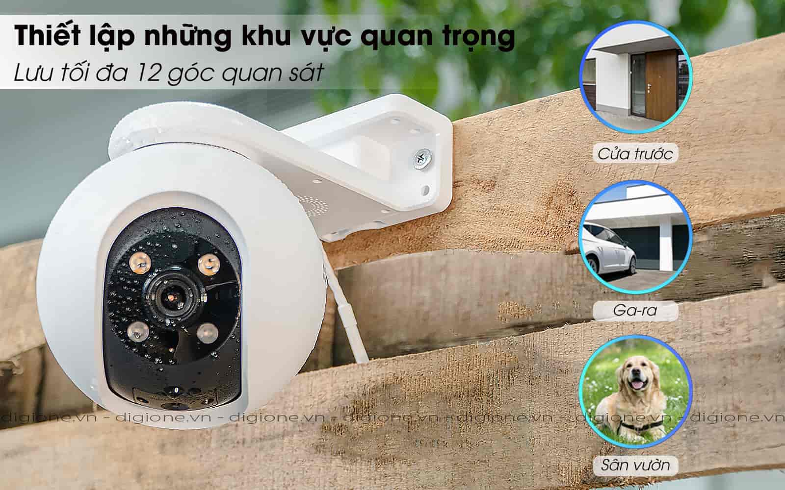 H8 Pro 2K ghi nhớ lại khu vực quan sát 