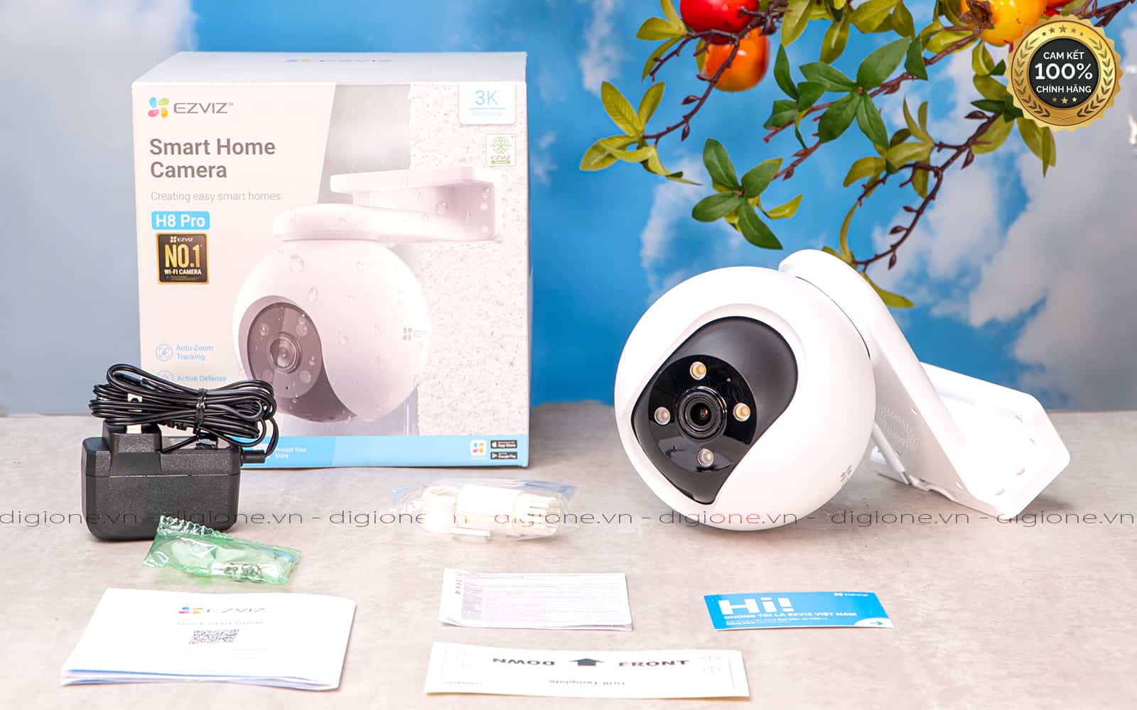 Trọn bộ Camera Ezviz H8 3K 