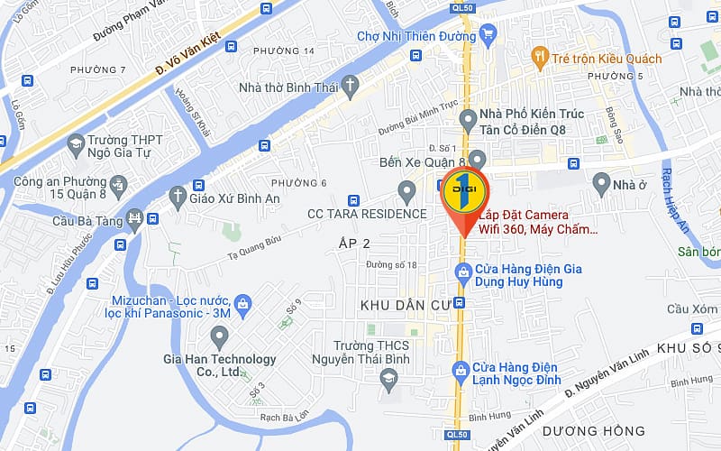 Hình ảnh cửa hàng DigiOne Bình Chánh trên google map
