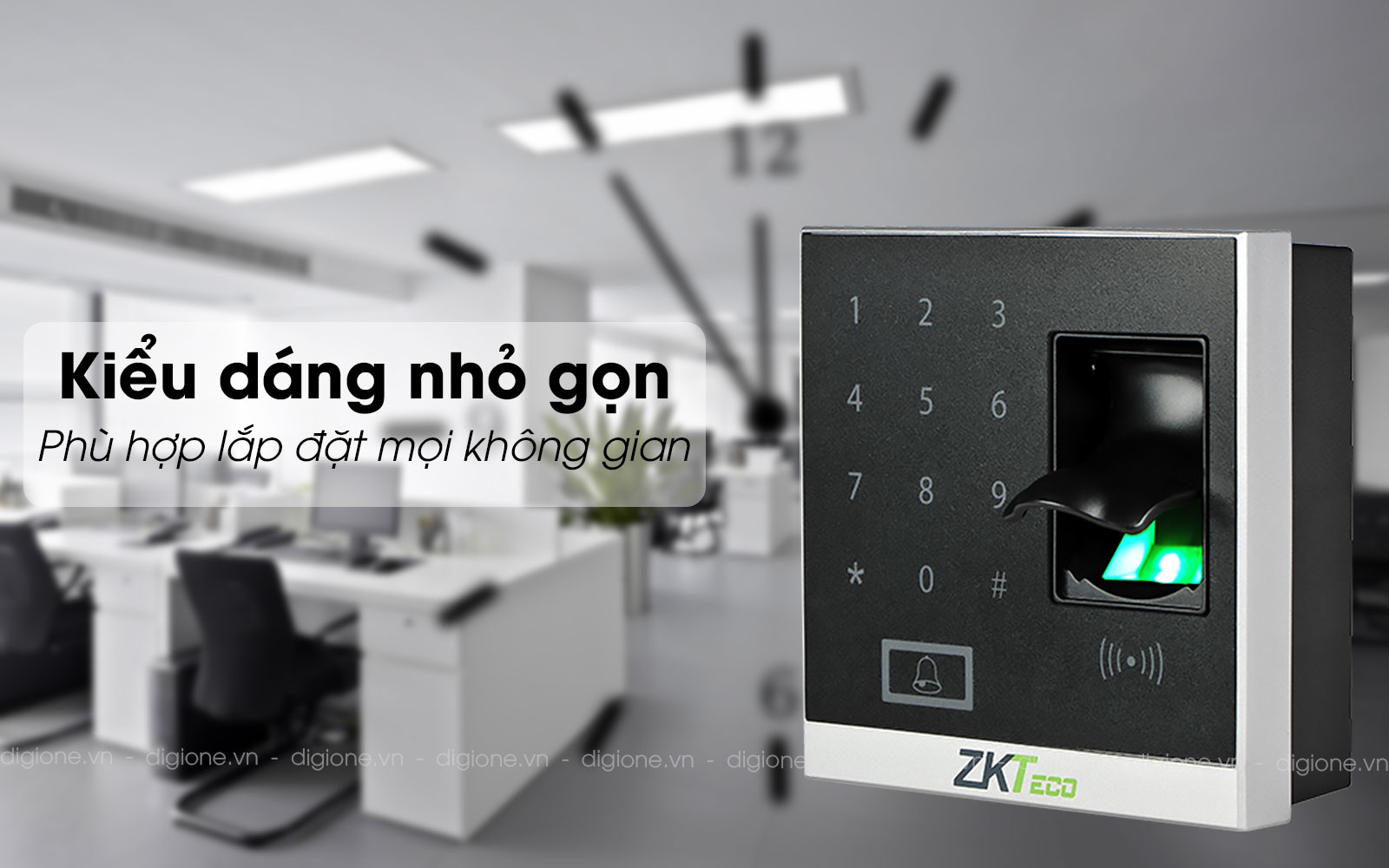 Kiểu dáng zkteco-x8-bt