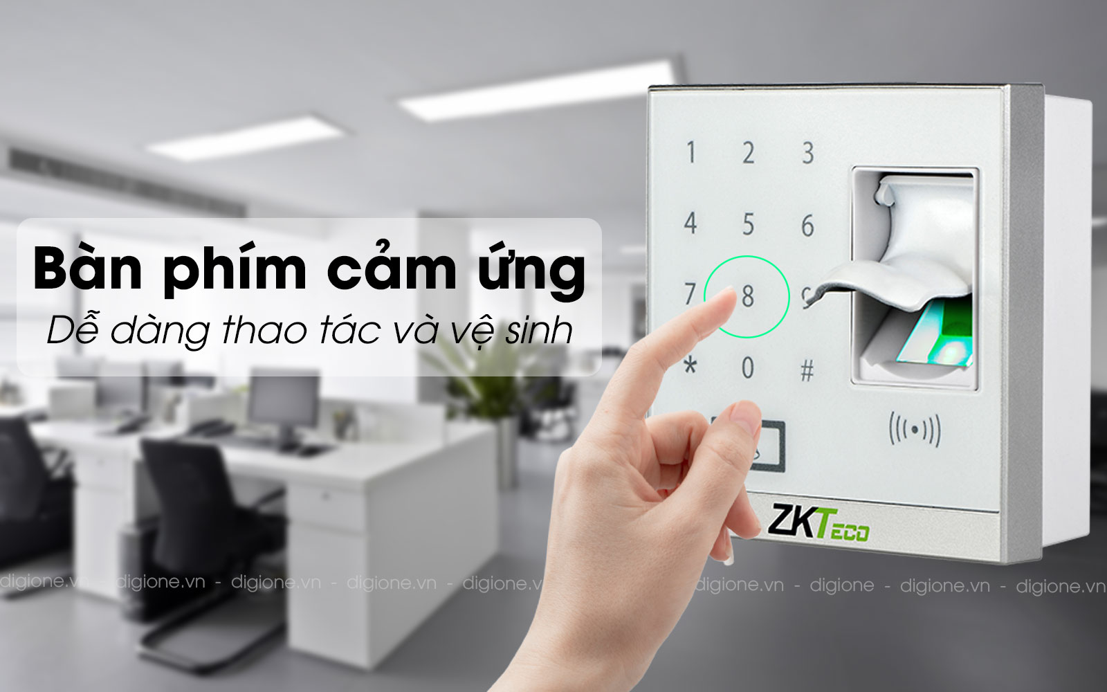 bàn phím zkteco-x8-bt