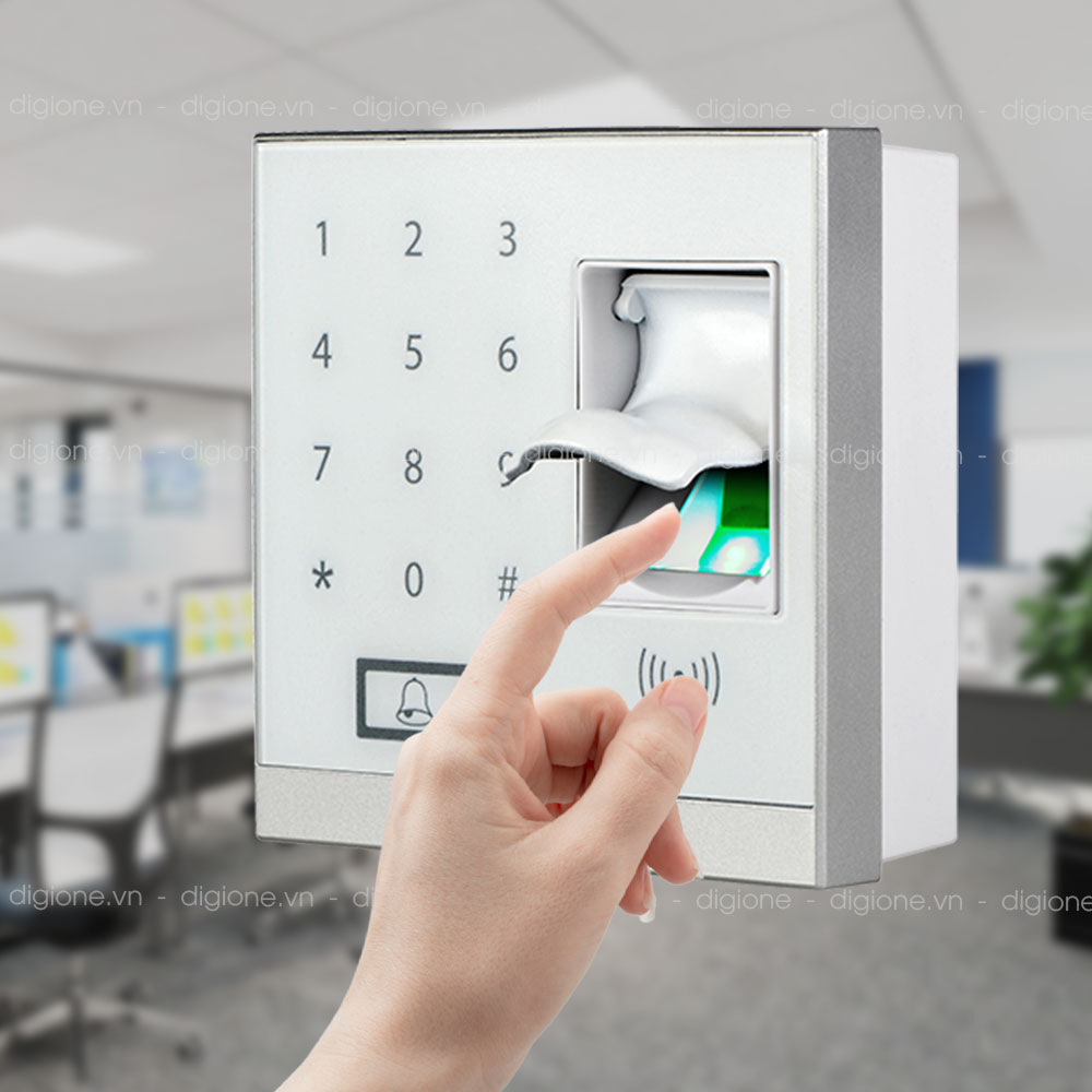 Máy Kiểm Soát Cửa Ra Vào Vân Tay - Thẻ Cảm Ứng ZKTeco X8-BT