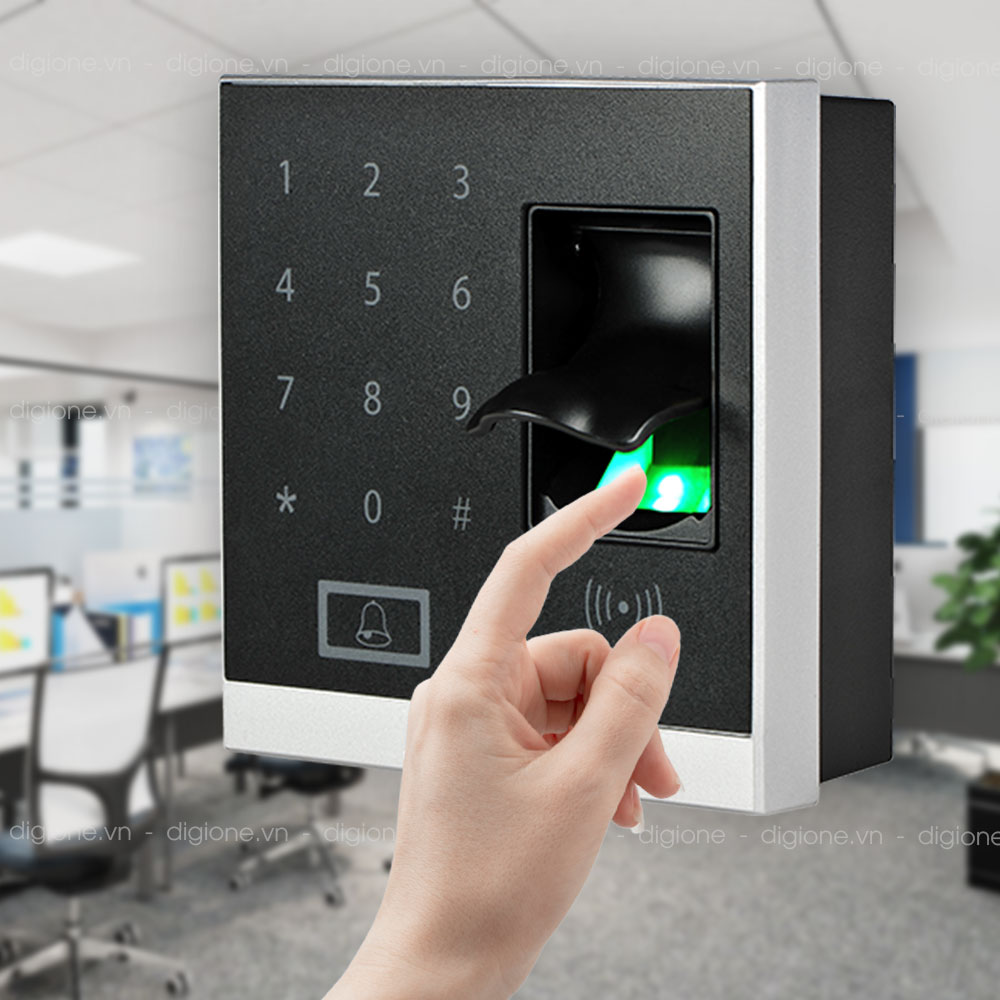 Máy Kiểm Soát Cửa Ra Vào Vân Tay - Thẻ Cảm Ứng ZKTeco X8-BT