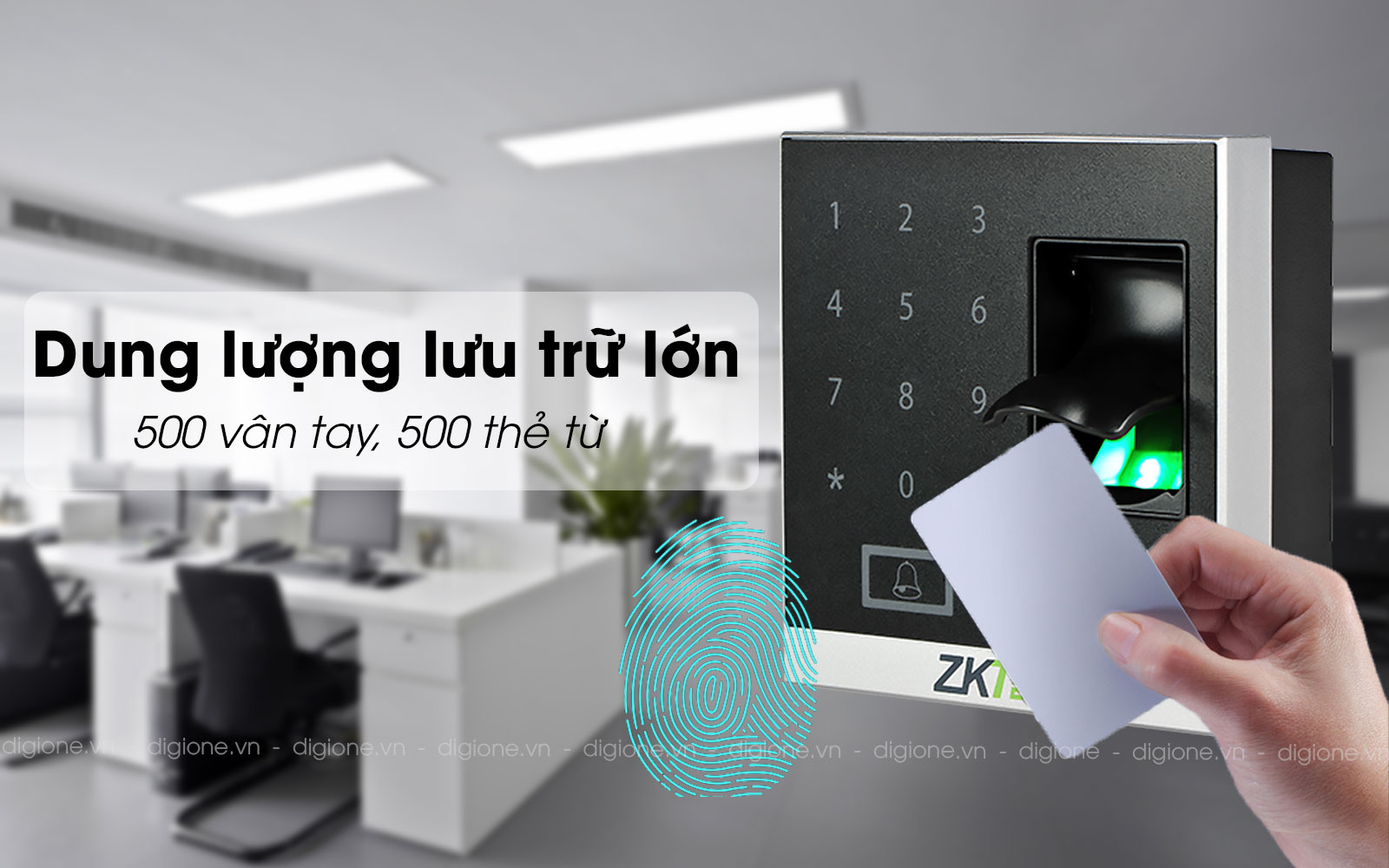 zkteco-x8-bt lưu trữ