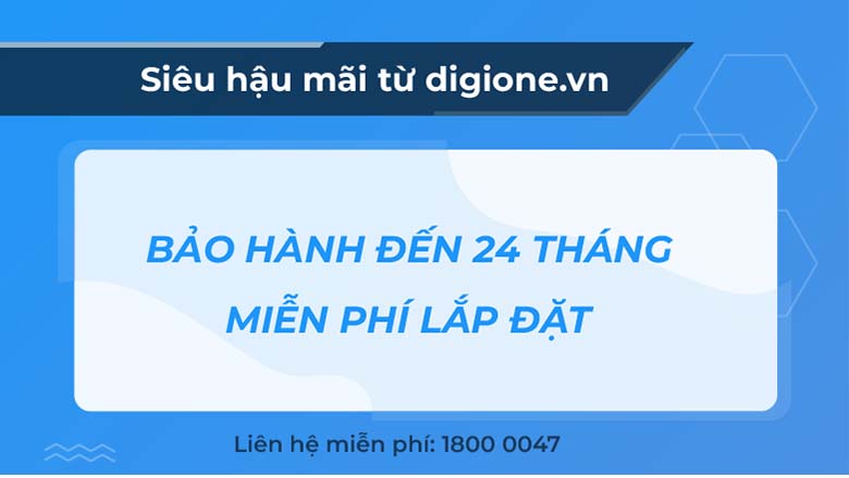 bảo hành tại digione
