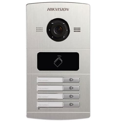 Nút bấm IP 4 cổng cho villa Hikvision DS-KV8402-IM