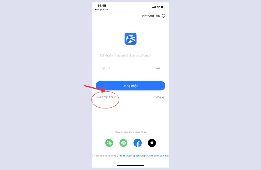 đổi pass camera yoosee