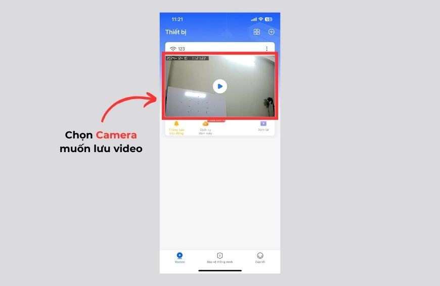 Cách lấy video camera Yoosee về điện thoại