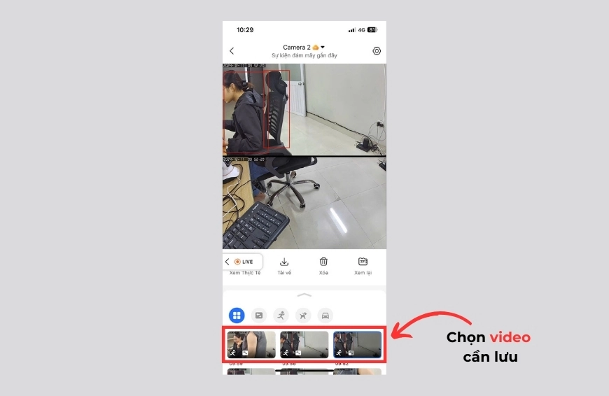 Cách lấy video camera Yoosee về điện thoại