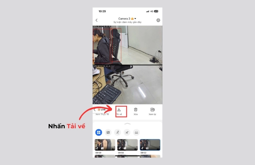 Cách lấy video camera Yoosee về điện thoại