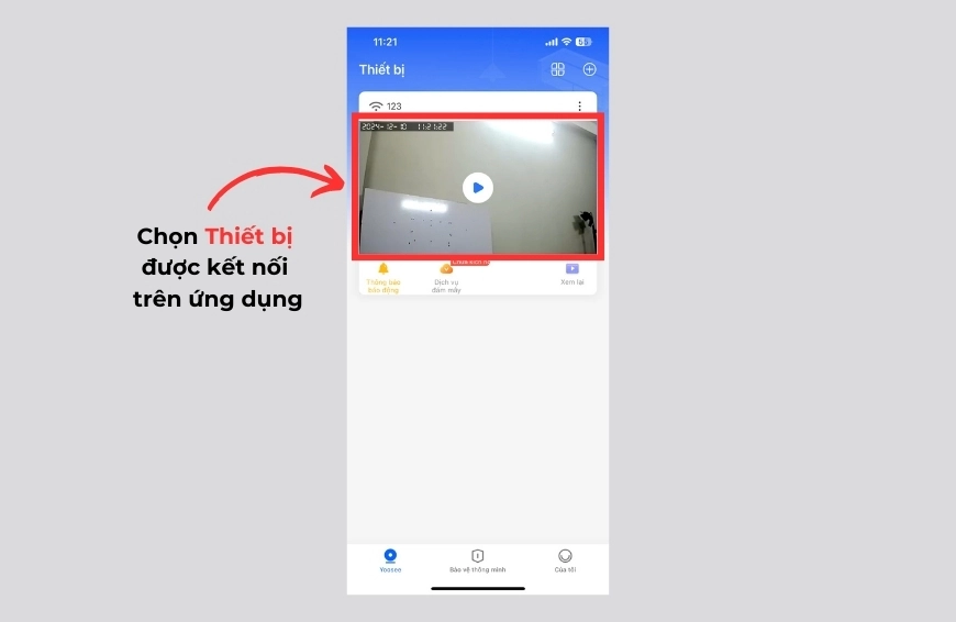Cách xóa video trên camera Yoosee