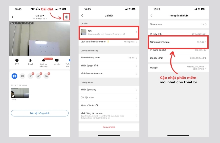 Camera Yoosee hay bị ngoại tuyến