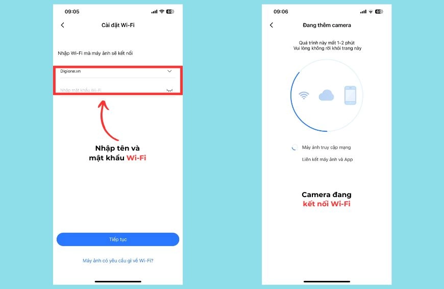 Cách lấy lại tài khoản camera Yoosee