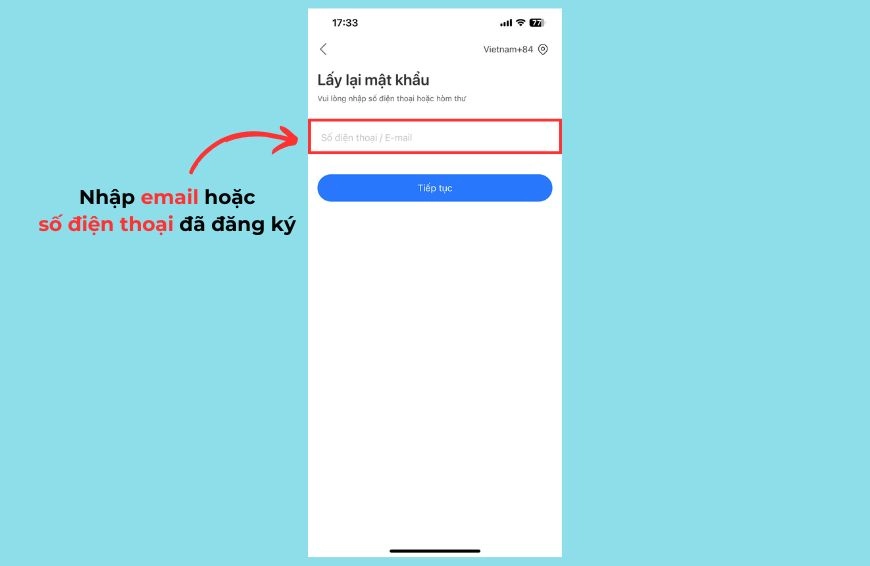 Cách lấy lại tài khoản camera Yoosee