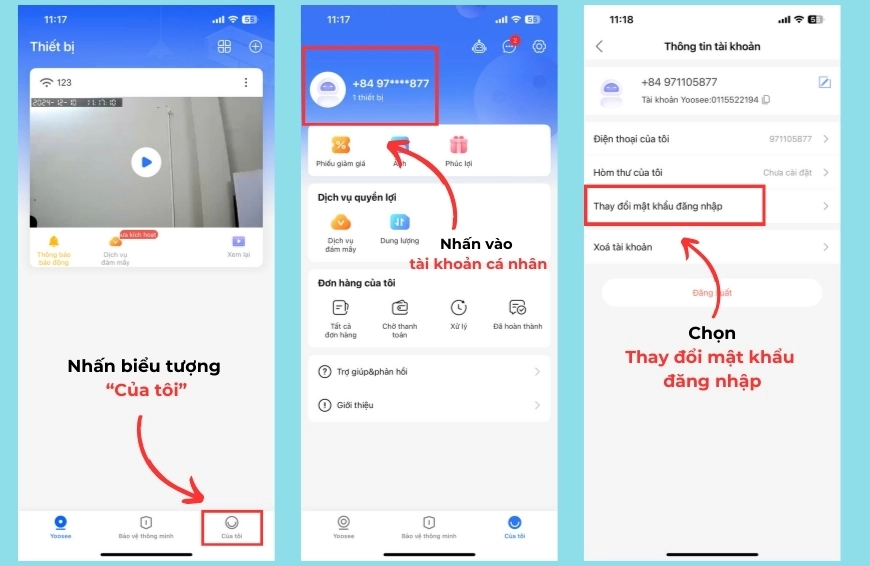 Cách xử lý khi camera Yoosee bị hack