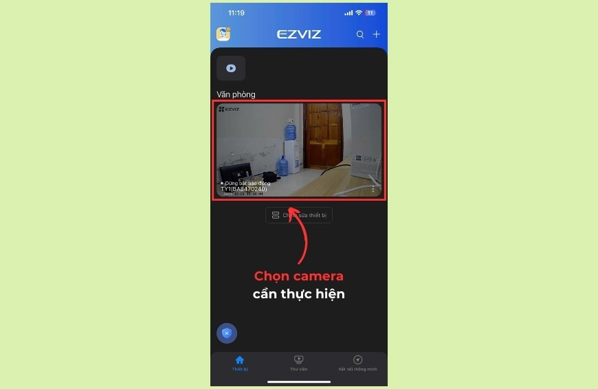Mã xác minh camera Ezviz là gì