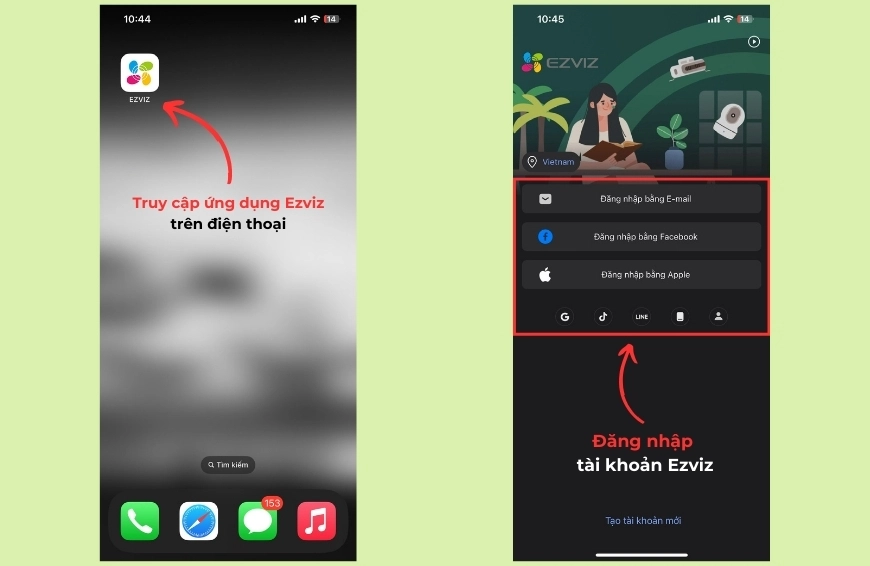 Cách xóa lịch sử và video trên camera Ezviz