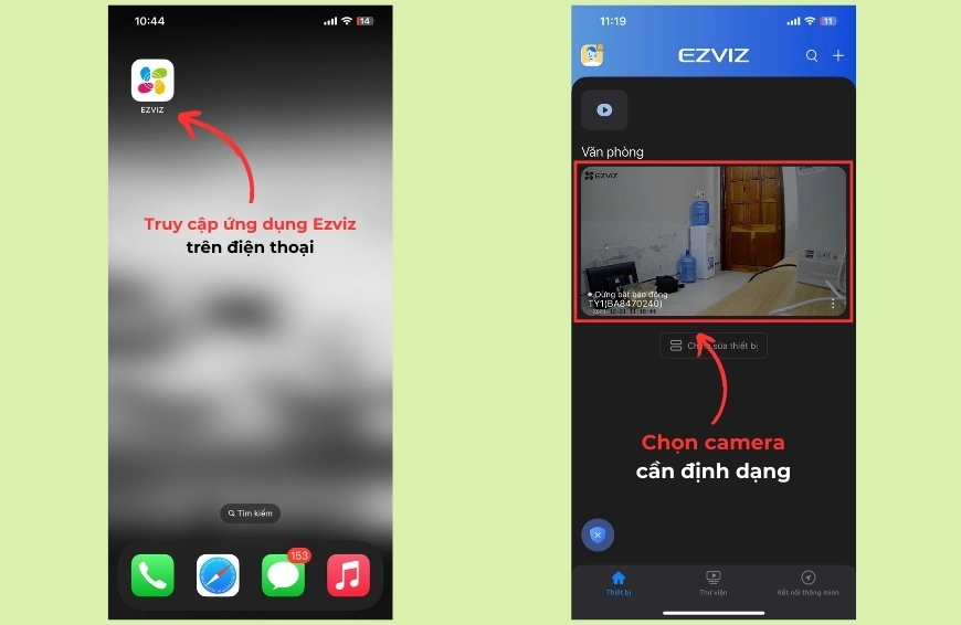 Cách khắc phục camera Ezviz không lưu được video