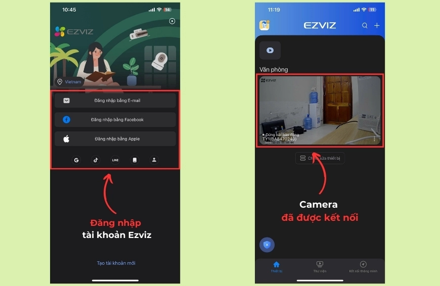 Hướng Dẫn Bật/Tắt Báo Động Camera Ezviz